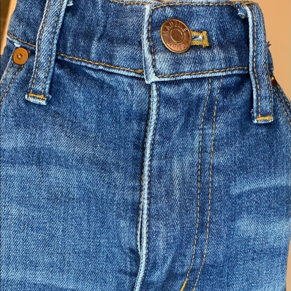 MADEWELL HIGH RISE DENIM SHORTS WOMEN’S - Picture 3 of 8